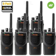 Motorola BPR40 Radio - VHF 16CH Analog [6Pack]