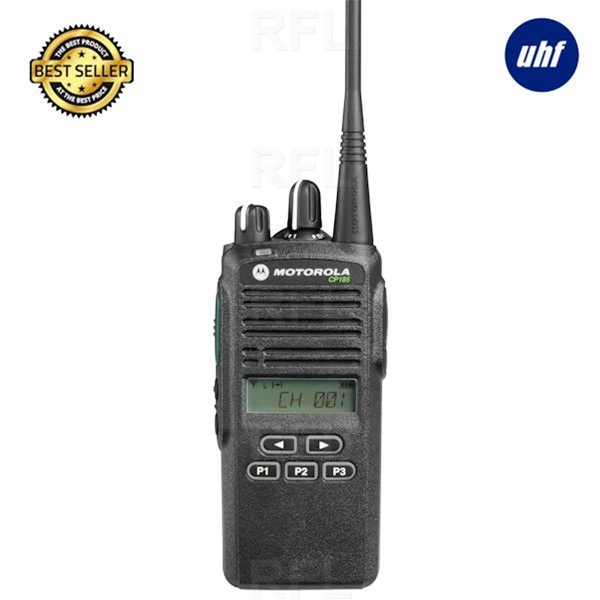 Motorola CP185 16 Channel UHF 2-Way Radios [6-Pack Deal]