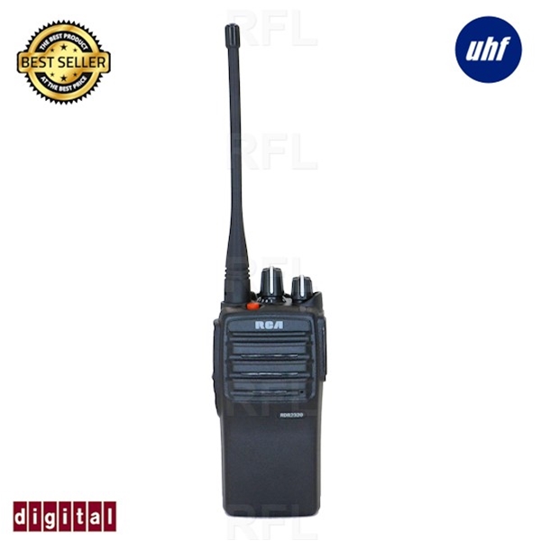 RCA RDR2320 UHF Radio with Upgraded Battery